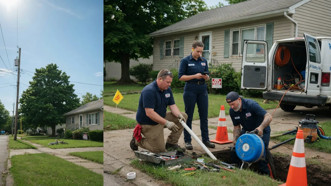 Sewer Line Repair in New Madison, OH near me